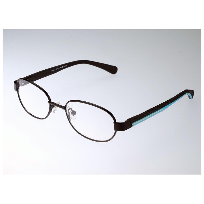 Kinder - Brillenfassung KODI  - KID  1303 003 in Schwarz - Blau 45/17