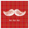 Polyclean Microfasertuch mit Motiv Weihnachten "Ho Ho Ho"