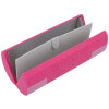 elegantes Doppeletui mit Trennfach "Twin Cosy" pink