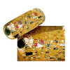 Schönes Kunstdruck-Brillenetui mit Microfaserbezug und Tuch Gustav Klimt - KUSS