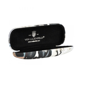 schönes Brillenetui mit Kunst-Motiv von Gustave Caillebotte: Paris im Regen