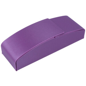 edles Einsteck-Brillenetui mit Silkybezug und...