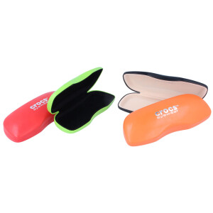 Hartschalen-Etui von CROCS mit Kunstlederbezug