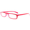 FLORIDA - charmante, dezente Kunststofflesebrille /-hilfe im sommerlichen Rot + 3,5