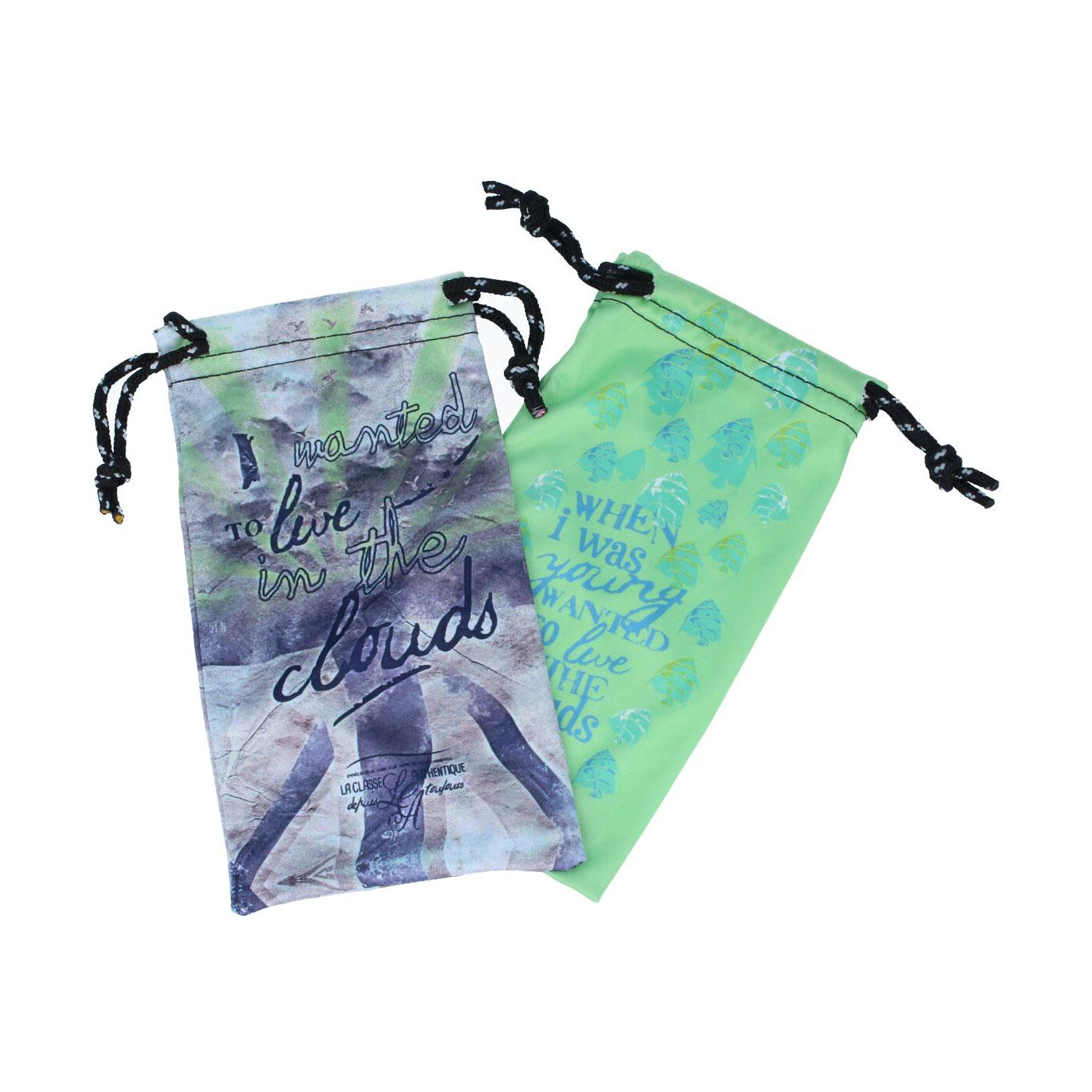 Brillenetui Mit Elefanten-Druck - Weich & Mit Gürtelclip