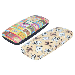 Modernes Hartschalenetui MYKONOS mit Comic-Motiv