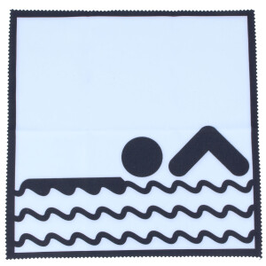 Motiv Microfasertuch "Schwimmen"