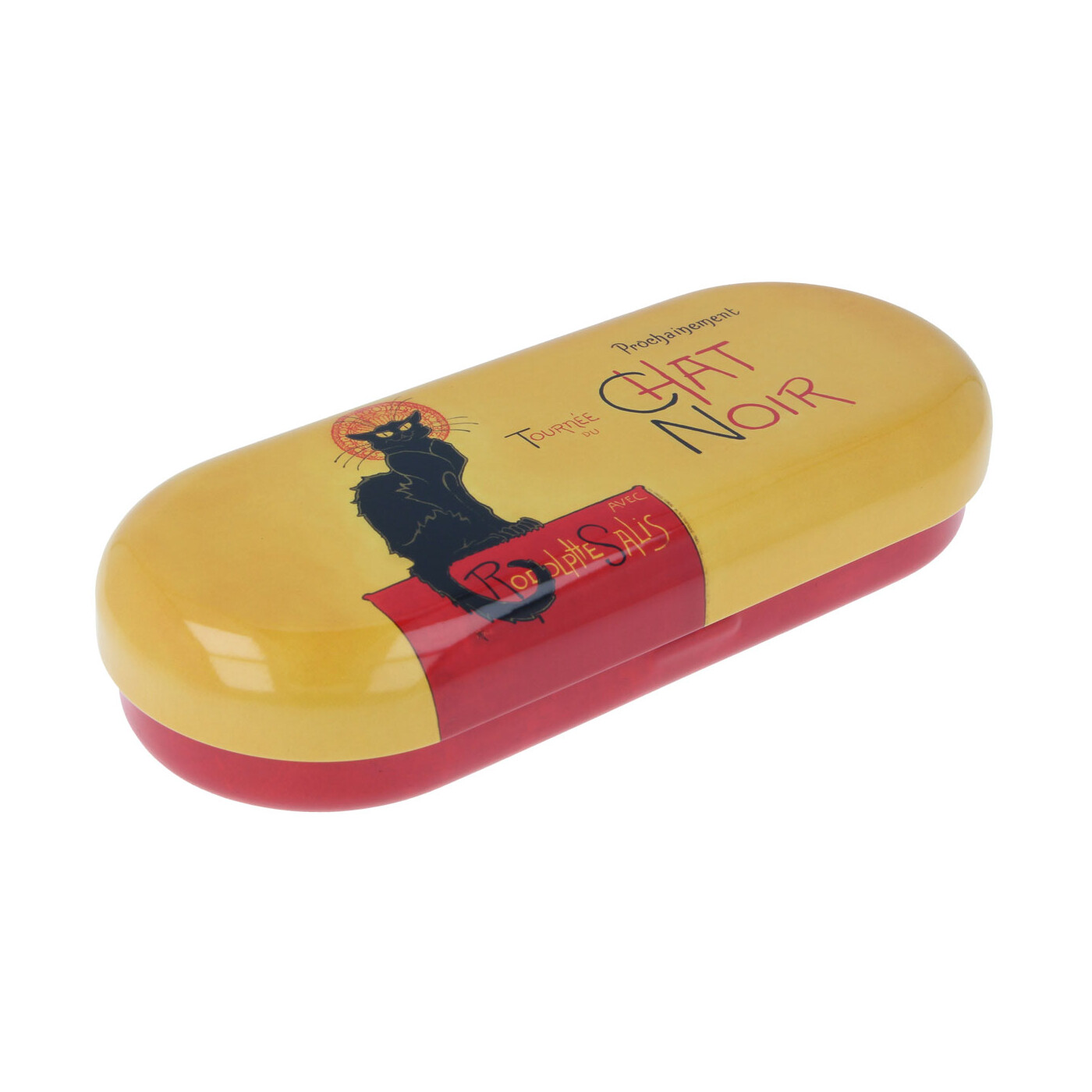 WAONIQ Brillenetui 2er Set Mit Blumen-Design - Hartschalen-Etui 16,5cm Rose