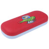 Niedliches Kinder-Brillenetui "BUDDY" mit lustigem Tiermotiv mit Metallscharnier in Rot
