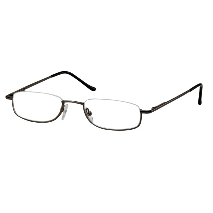 elegante Nylor-Lesebrille "Wikerus" in dunkelbraun mit +1,00 dpt