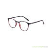 Moderne Lesebrille /-hilfe LINDA mit farblich passendem Einstecketuibeutel in Rot + 1,50 dpt