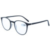 Moderne Lesebrille /-hilfe LINDA mit farblich passendem Einstecketuibeutel in Grau + 1,50 dpt
