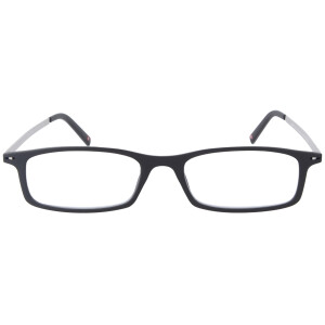 schmale flache Kunststoff - Lesebrille /-hilfe mit Etui...