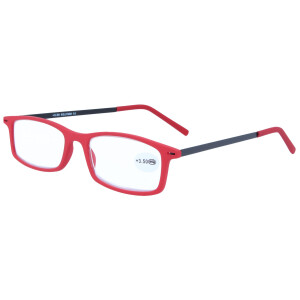 schmale flache Kunststoff - Lesebrille /-hilfe mit Etui...