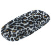 Flauschiges Hartschalenetui mit weichem Fellimitat im Leoparden-Muster LEO in Beige