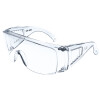 Schutzbrille / Überbrille Transparent mit extra breiten Bügeln , aus Polycarbonat