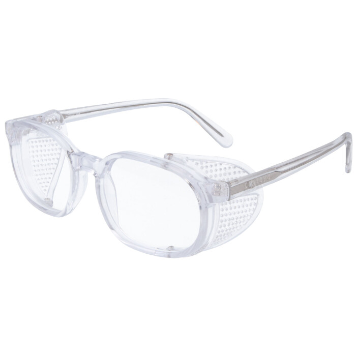 Klassische Schutzbrille aus Kunststoff mit individueller...