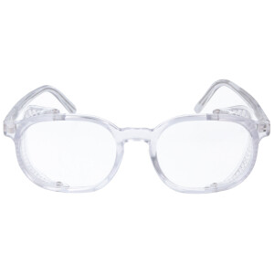 Klassische Schutzbrille aus Kunststoff mit individueller...