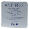 ANTIFOG Brillenputztuch mit Antibeschlag-Wirkung 13 x 13 cm in Blau