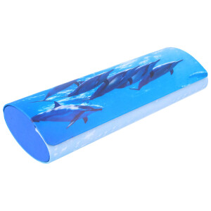 Schickes Hartschalen-Etui BLUE INSPIRATION mit...