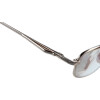 Klassische Lesebrille / -hilfe FINLEY aus Metall mit Ansteck-Clip und Federscharnier in Gold + 3,50 dpt