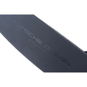 Schmales "Porsche Design" Brillenetui mit hochwertiger Soft-Touch Oberfläche