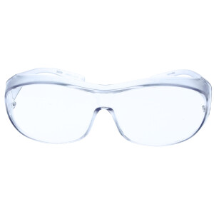 Durchsichtige Light Guard Überbrille - Polycarbonat und UV400 Schutz - Medium Size