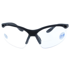 Praktische Arbeitsschutzbrille | Bifokal mit Leseteil / Nahteil + 1,00 dpt