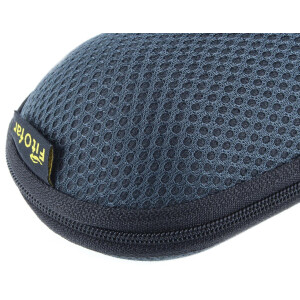 Großes, sportliches Etui für Sport-, Sonnen- und Überbrillen mit Reißverschluss in Dunkelgrau