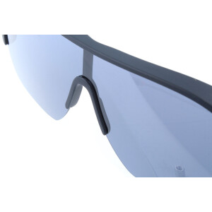 Sportliche Überbrille / Sonnenbrille mit Sonnenschutz und Polarisation in Schwarz inkl. dunkelgrauem Etui