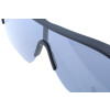 Sportliche Überbrille / Sonnenbrille mit Sonnenschutz und Polarisation in Schwarz inkl. dunkelgrauem Etui