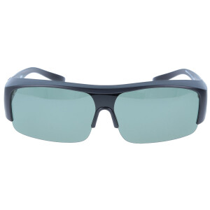 Überbrille / Sonnenbrille im schicken Design mit Sonnenschutz und Polarisation in Schwarz