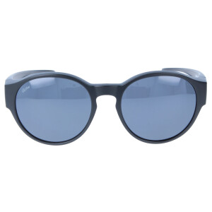 Ofar Überbrille / Sonnenbrille mit 100 % UV-400 Schutz und Polarisation in Schwarz + Beutel