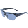 Praktische Überbrille / Sonnenbrille mit verstellbaren Nasenpads und Polarisation in Schwarz
