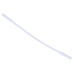 Elastisches Silikonband in Grau mit Tube-Endstück...