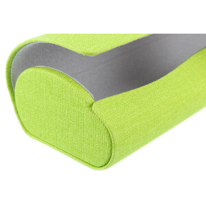 Schickes Hartschalen-Etui CYPRUS mit Brillen-Prägung und Magnetverschluss in Hellgrün