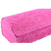 Edles Hartschalen-Etui LEYLA mit schicker Ornamentprägung und Magnetverschluss in Pink