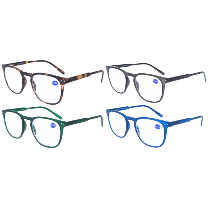 Schicke Fertiglesebrille / -hilfe TAILOR mit großem Blickfeld und Federscharnier