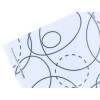 Microfasertuch mit Motiv  "Linien auf Weiß" von Polyclean