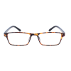 Moderne Higo Brillenfassung TR 1646 C3 in Havanna - mit Clip