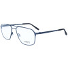 JOSHI PREMIUM 7968 C4 Blau Sportliche Brillenfassung aus Metall 56/16