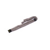 Brillenband XL  mit justierbarem Stopper aus Baumwolle - Charcoal