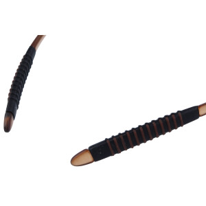 Moderne Fertiglesebrille / -hilfe BENJA in schicker Panto-Form mit flexiblen Bügeln | TR-90 in Braun + 2,00 dpt