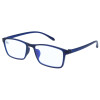 Klassische Lesebrille LORIS aus Kunststoff mit Blaulichtfilter / Blueblocker und Mehrfachentspiegelung in Blau + 1,50 dpt
