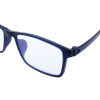 Klassische Lesebrille LORIS aus Kunststoff mit Blaulichtfilter / Blueblocker und Mehrfachentspiegelung in Blau + 1,50 dpt