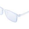 Klassische Lesebrille LORIS aus Kunststoff mit Blaulichtfilter / Blueblocker und Mehrfachentspiegelung in Transparent + 2,00 dpt