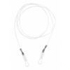 Filigranes Silikon-Brillenband 0,8mm mit Schmuckring