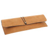 Extravagantes Taschenetui /  Clutch in Wildleder-Optik