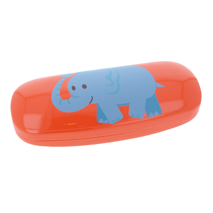 orange mit Elefant