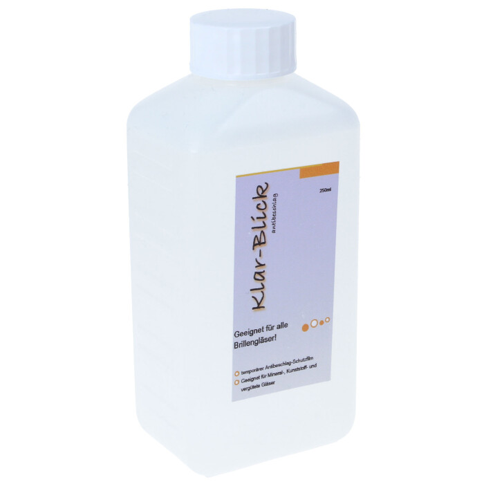 250 ml reines Antibeschlag